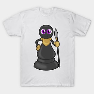 Chess piece Pawn at Chess with Spear T-Shirt